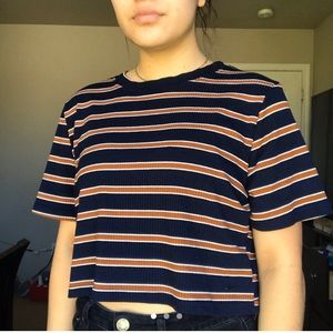 cropped tee